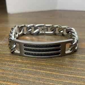 jcm stainless steel men’s bracelet